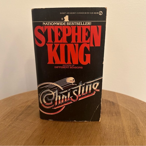 Stephen King Other - SOLD Christine Book Stephen King 1983 Signet Paperback First Printing Thriller